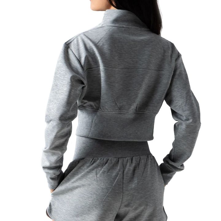 Drop Shot Flight Jacket Gray